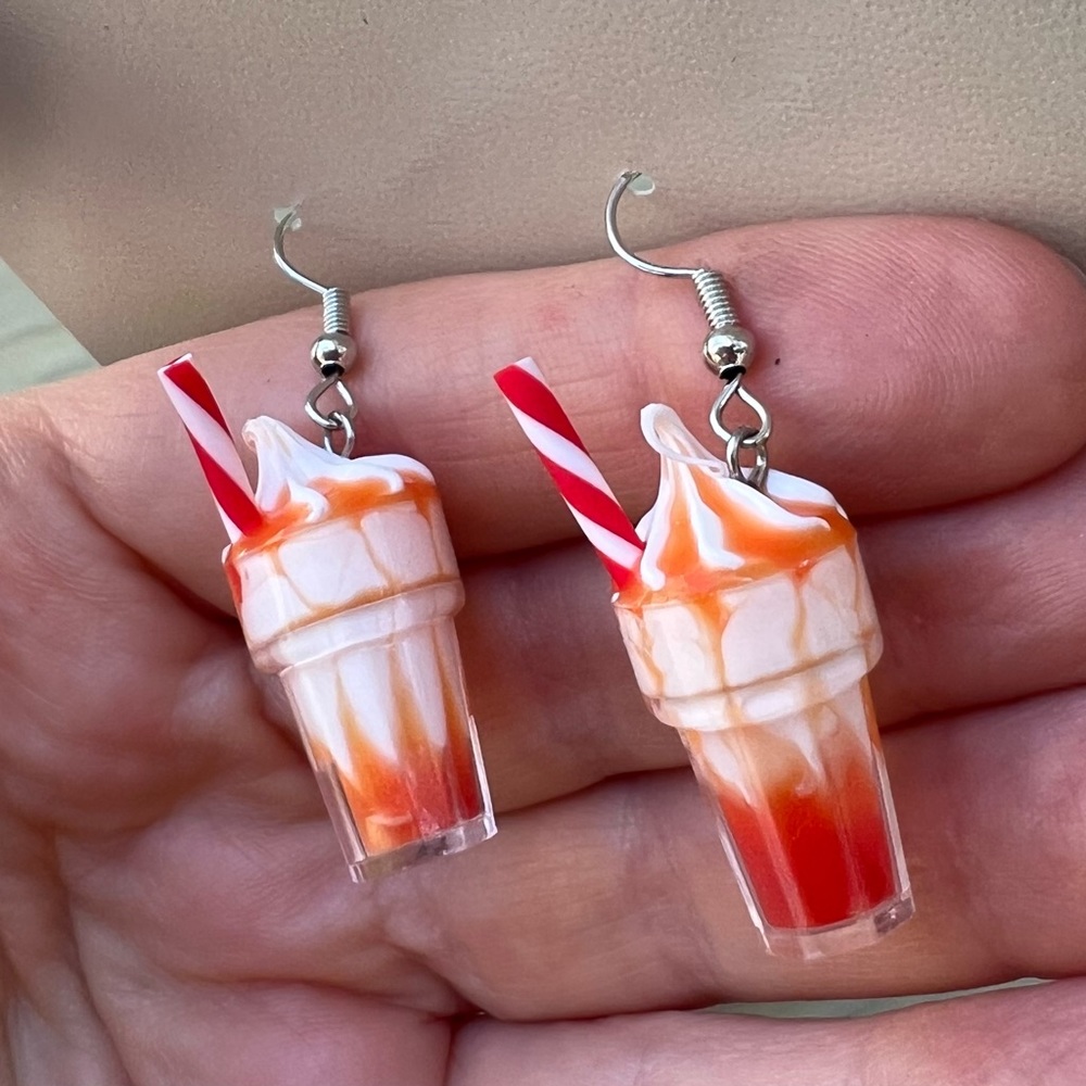 Ice Cream Float Earrings 5/$25 - Picture 2 of 13